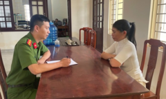 "Nữ quái " bị truy nã đặc biệt về lừa đảo chiếm đoạt tài sản ra đầu thú