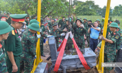 Khai quật, giám định 469 mộ liệt sĩ chưa rõ danh tính tại Nghĩa trang Mai Dịch