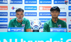 Họp báo chung kết ASEAN Cup 2026: Huấn luyện viên trưởng tuyển Thái Lan nói gì về đội tuyển Việt Nam?