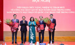 Tiếp nhận chức năng, nhiệm vụ tham mưu công tác dân vận về Đảng ủy MTTQ, các đoàn thể Trung ương