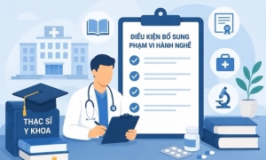 Bộ Y tế trả lời về điều kiện bổ sung phạm vi hành nghề đối với thạc sĩ y khoa
