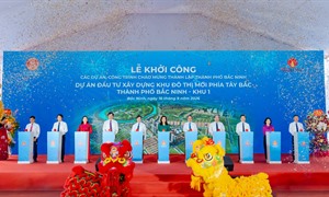 Vingroup khởi công dự án đầu tư xây dựng khu đô thị mới phía Tây Bắc thành phố Bắc Ninh - Vinhomes King Park