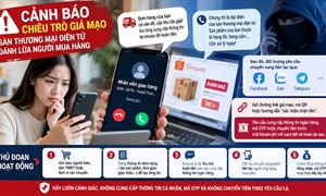 Cảnh báo chiêu trò giả mạo sàn thương mại điện tử đánh lừa người mua hàng