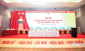 Niềm tin và kỳ vọng vào thành công của Đại hội Hội Luật gia Việt Nam lần thứ XV
