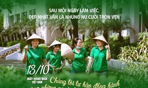13/10 – Tôn vinh những nụ cười và giá trị của người lao động