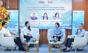 Media: Tọa đàm  "Đẩy mạnh cắt giảm thủ tục hành chính, gỡ rào cản cho doanh nghiệp phát triển "