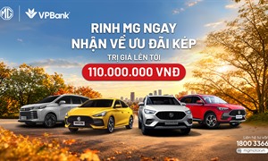 MG ưu đãi đậm các dòng xe hiện hành và chào đón 2 mẫu xe thế hệ mới