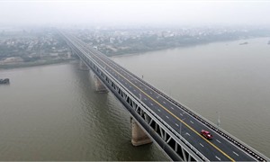 Cầu Thăng Long thông xe trở lại từ 22h ngày mai (29/10)