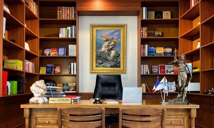 dung3 Phòng làm việc của ông Lưu Tiến Dũng - Chánh Văn phòng