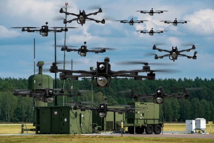 Các máy bay không người lái của Ukraine. Ảnh: Getty