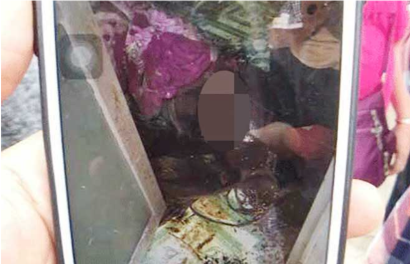 hanh trinh vach mat ke thu ac ky 7 bo hai cot trong can phong khoa trai vach tran toi ac cua ke mau lanh sat hai ban thanjpg4 Hiện trường kinh hoàng của vụ án. Ảnh: Dân Việt.