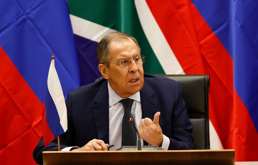 Ngoại trưởng Nga Sergey Lavrov. Ảnh: Bloomberg