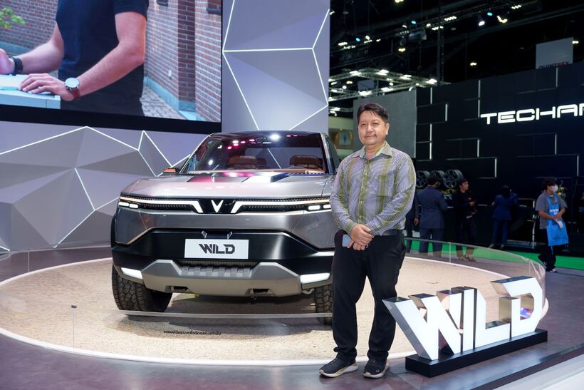 Ông Papi cho biết VF Wild hoàn toàn khác những mẫu xe đang có trên thị trường.