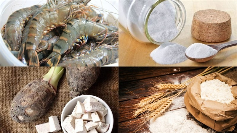 Cách làm bánh tôm khoai môn siêu ngon, siêu đơn giản - 1