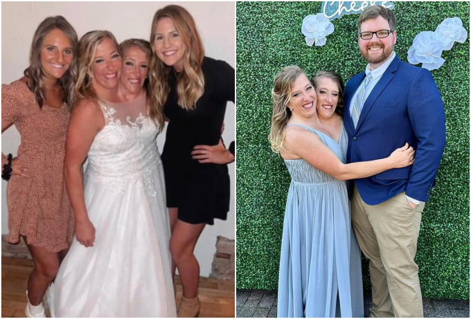 Abby gây bất ngờ khi đăng tải hình ảnh trong lễ cưới của mình với chồng vào năm 2021. Ảnh: Daily Mail