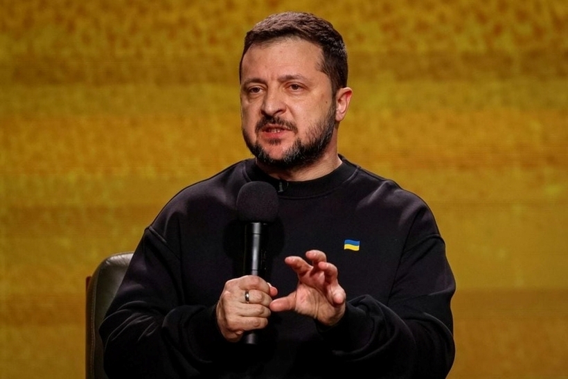 Tổng thống Ukraine Volodymyr Zelensky. Ảnh: Reuters