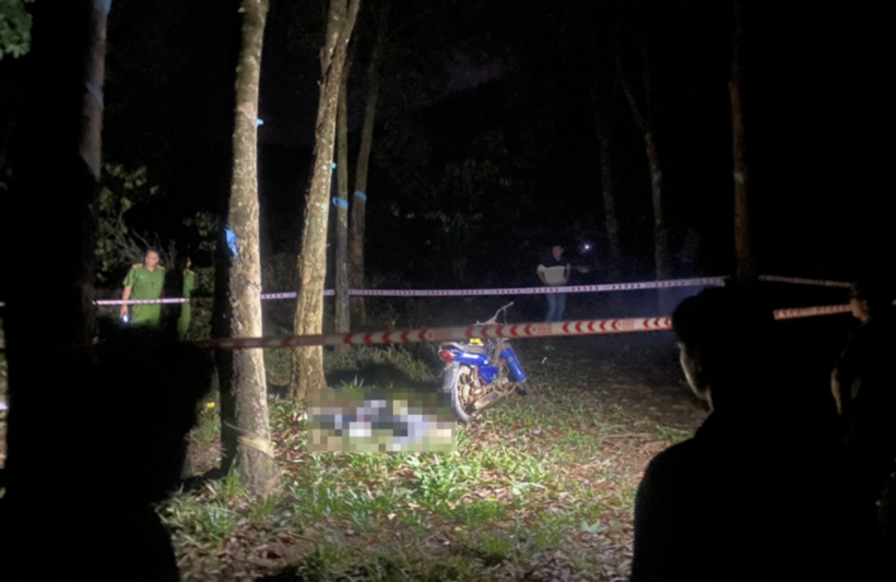 Hiện trường vụ án mạng. Ảnh: Công an nhân dân.