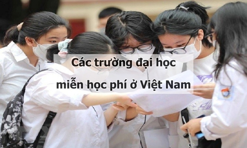 Ở Việt Nam, các trường đại học miễn phí gồm các trường đại học khối sư phạm và các trường khối quân đội - công an. Ảnh minh họa