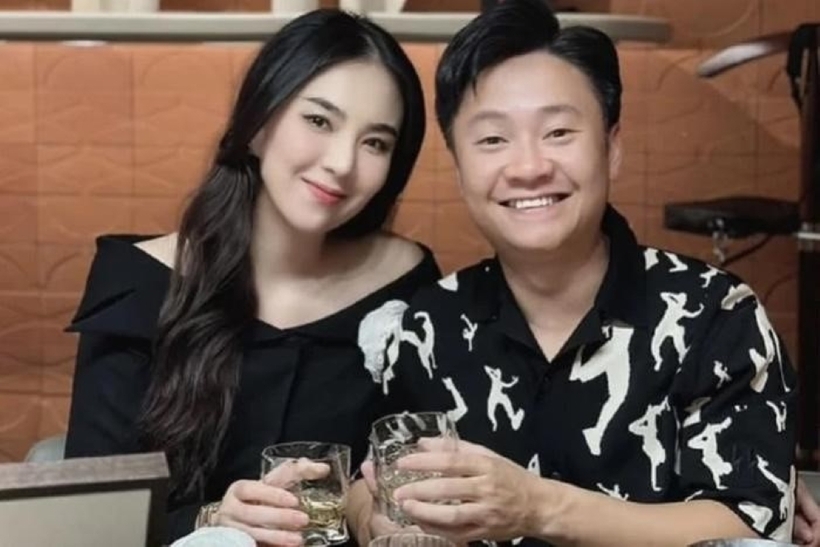 Mai Ngọc và chồng cũ.