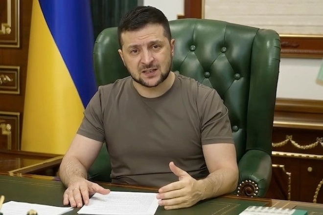 Tổng thống Ukraine Volodymyr Zelensky. Ảnh: Reuters