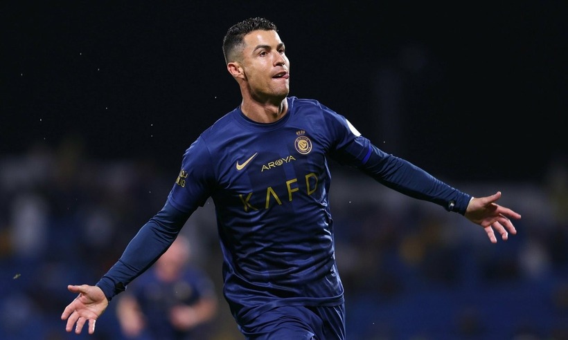 Cristiano Ronaldo tiếp tục lập hat-trick trong trận Al Nassr gặp Abha. Ảnh: ANFC