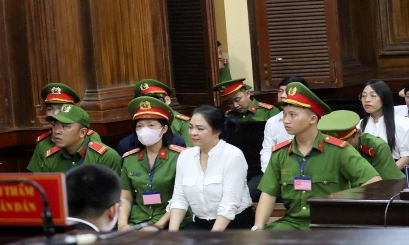 Bà Nguyễn Phương Hằng ở phiên sở thẩm. Ảnh: VietNamNet