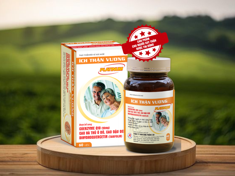 Ích Thận Vương Platinum là sản phẩm cho người suy thận, chạy thận