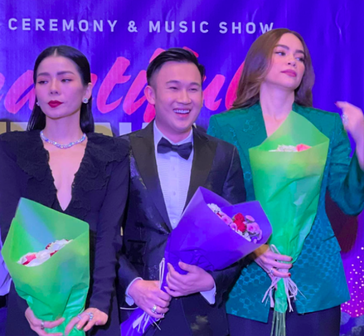 Hôm 3/4, Dương Triệu Vũ dùng ảnh có mặt Hồ Ngọc Hà để chúc mừng sinh nhật Lệ Quyên.