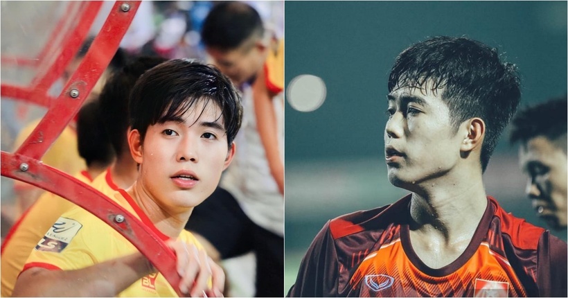 Trần Quang Thịnh là chàng cầu thủ với nụ cười "đốn tìm" những fan nữ. Hậu vệ sinh năm 2001 quê Hải Phòng hiện đang chơi cho LB Bank Hoàng Anh Gia Lai dưới dạng cho mượn từ CLB Công An Hà Nội. Anh từng là gương mặt quen thuộc trong màu áo đội tuyển U23 dưới thời HLV Park Hang Seo và HLV Troussier.