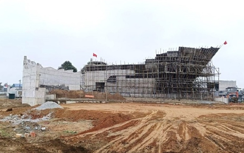Dự án Khu lưu niệm đồng bào, cán bộ, chiến sĩ, học sinh miền Nam tập kết ra Bắc. Ảnh: Lao động