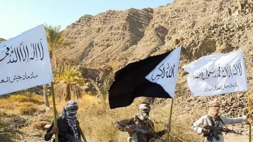 Các tay súng Jaish al-Adl ở Pakistan. Ảnh: Asia news