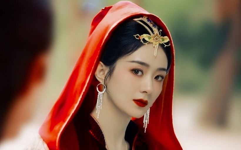 Triệu Lệ Dĩnh đang có sự trở lại ấn tượng với dự án cổ trang Dữ phượng hành. Ảnh: Internet.