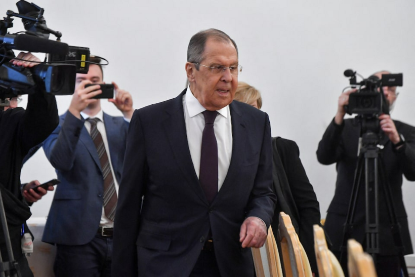 Ngoại trưởng Nga Sergei Lavrov. Ảnh: Reuters