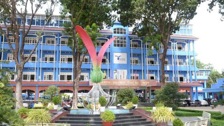 Trường Đại học Thủ Dầu Một. Ảnh minh họa: Tuổi Trẻ