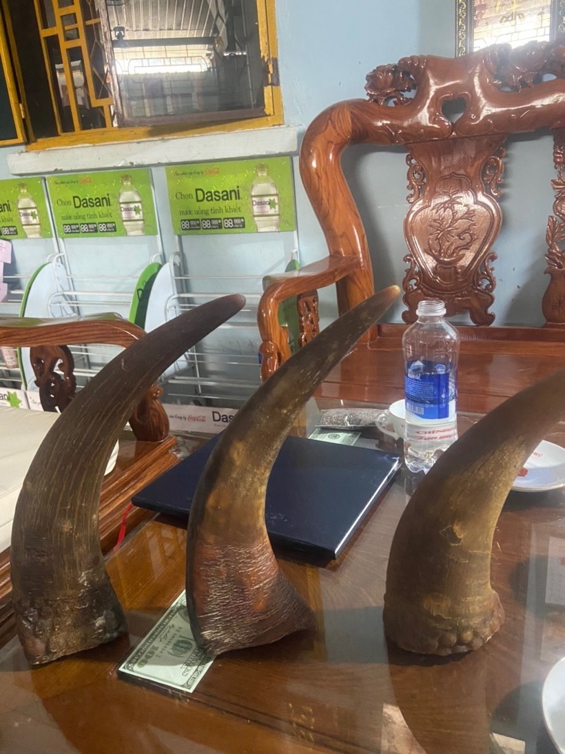 Tang vật cơ quan chức năng thu được. Ảnh: Phụ nữ TP.HCM