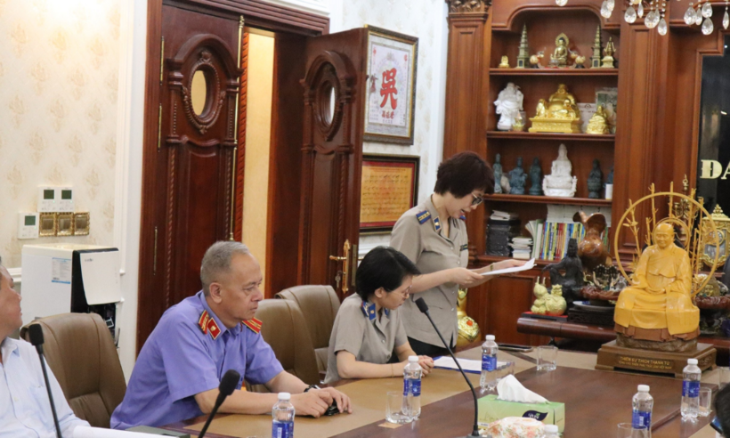 Cục Thi hành án dân sự TP.Hải Phòng tổ chức giải tỏa kê biên tài sản của ông Ngô Văn Phát.
