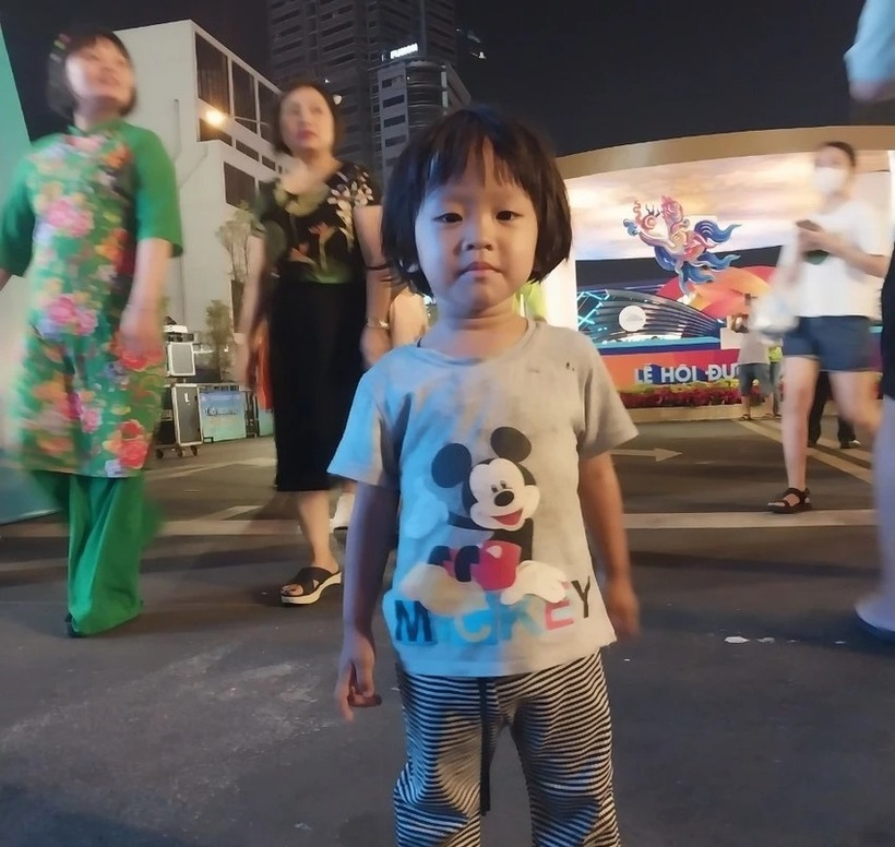Bé Linh 3 tuổi bị mất tích. Ảnh: Báo Pháp Luật TP.HCM.