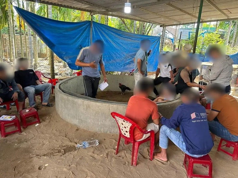 Hiện trường vụ việc. Ảnh: Báo Giao Thông