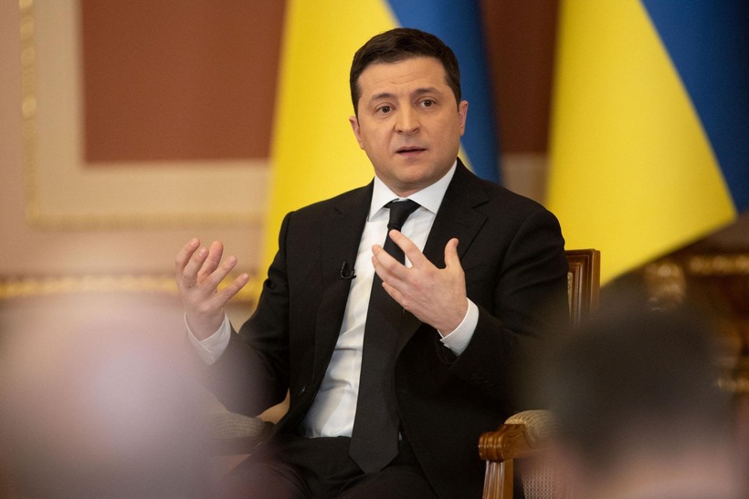 Tổng thống Volodymyr Zelensky. Ảnh: CNN