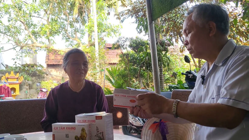 Chú Sơn giới thiệu cho nhiều người bệnh tim mạch cùng dùng Ích Tâm Khang