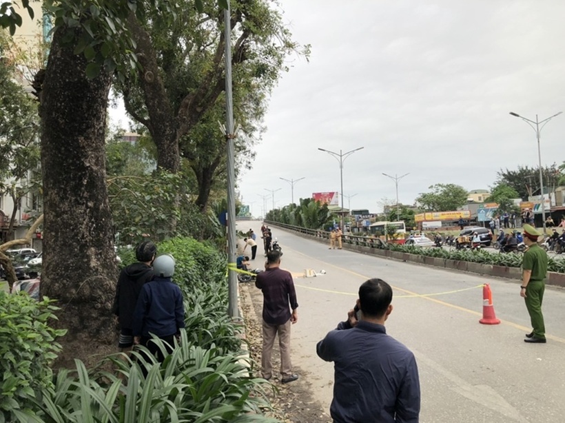 Hiện trường xảy ra vụ tai nạn. Ảnh: Báo Quân đội Nhân dân.