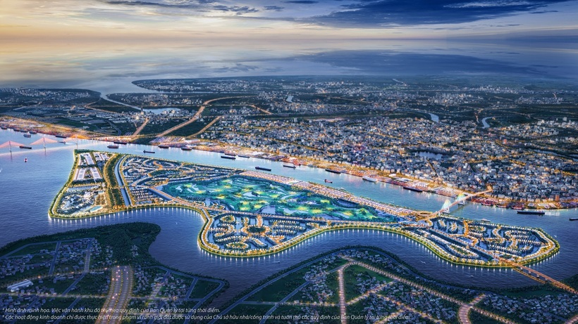 Vinhomes Royal Island sẽ có sự hiện diện của bến du thuyền cao cấp quy mô gần 10 ha