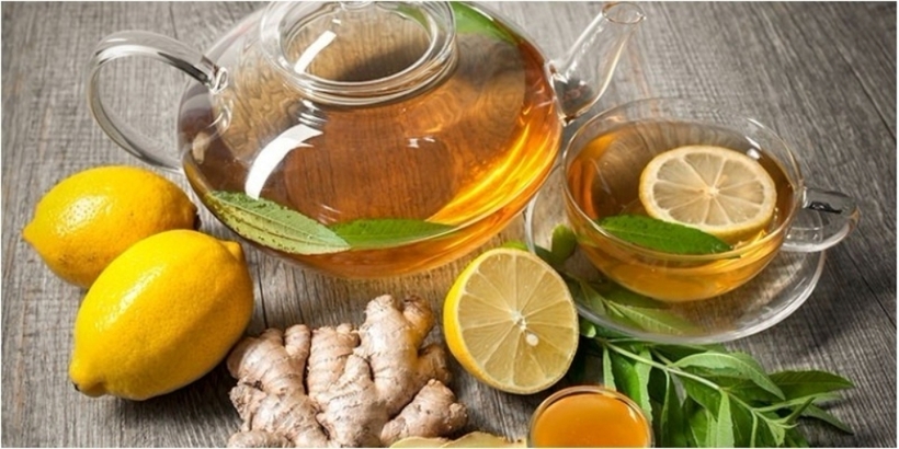 Nước giải rượu bia từ gừng, trà xanh nên được sử dụng khi còn nóng để đạt hiệu quả tốt nhất. Ảnh minh họa