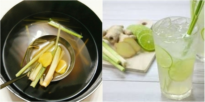 Nước giải rượu bia từ chanh, sả và gừng có thể được bảo quản trong tủ lạnh để dùng dần. Ảnh minh họa