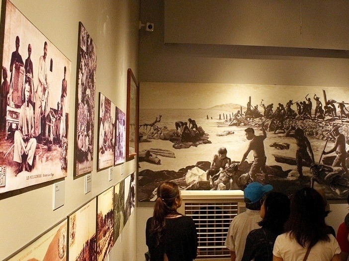 Bảo tàng Côn Đảo trưng bày khoảng 2.000 tư liệu, vật phẩm có giá trị về thiên nhiên và con người Côn Đảo từ xưa đến nay