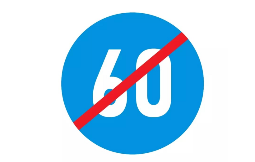 Biển báo 60 gạch chéo là gì? - 1