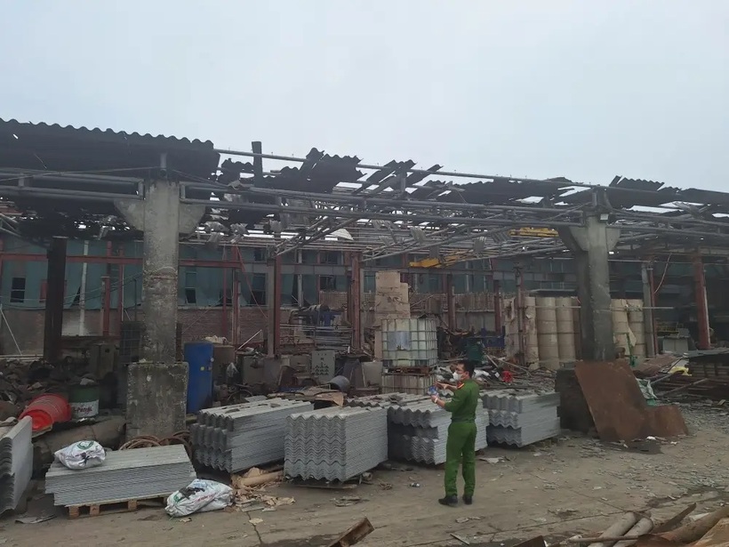 Hiện trường vụ việc. Ảnh: Đ.X