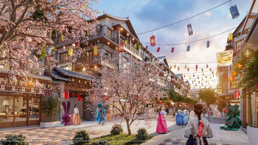 K-Town – Tâm điểm kinh doanh mang đậm dấu ấn Hàn Quốc phía Đông Hà Nội