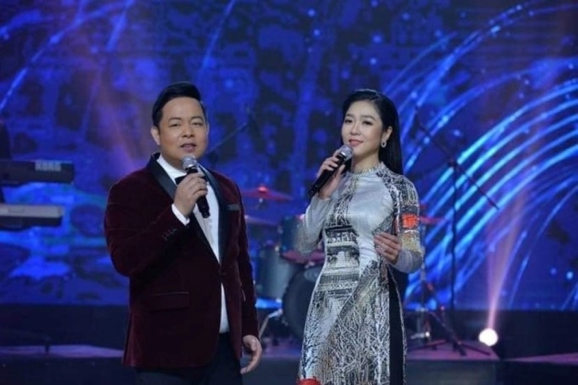 Cặp nghệ sĩ ăn ý trên sân khấu.