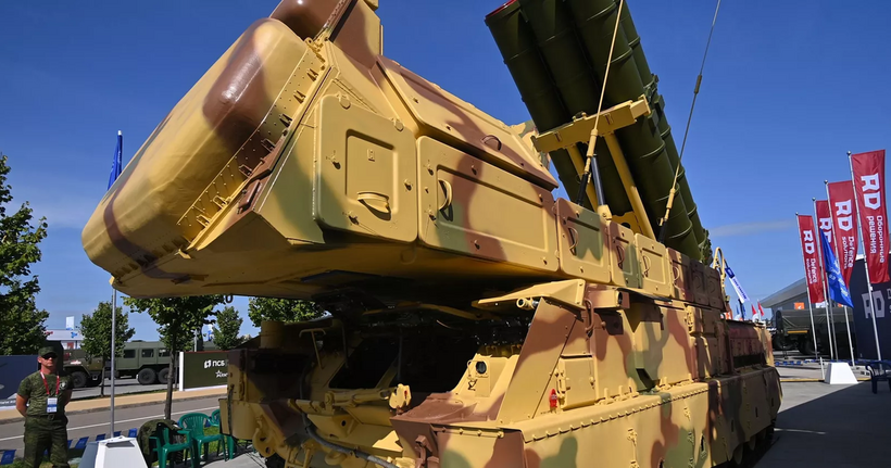 Buk-M3 là phiên bản hiện đại hóa của Buk-M2, tuy nhiên ở phiên bản này đã được cải tiến về các thành phần điện tử. Ảnh: AP